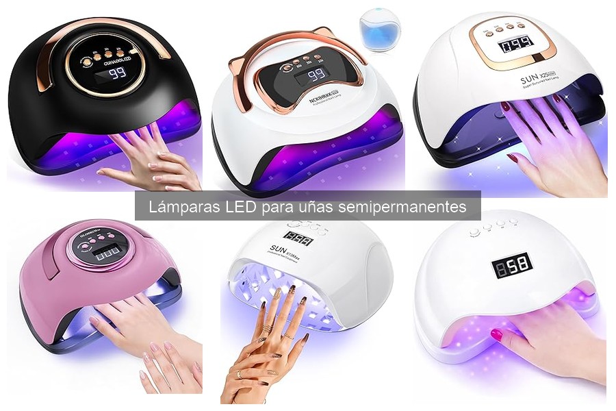 Mantenimiento de lámparas LED para uñas semipermanentes