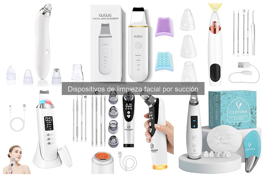 Mantenimiento óptimo de dispositivos de limpieza facial por succión
