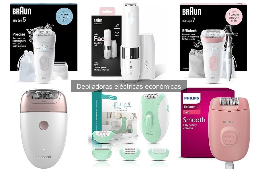Mantenimiento y Cuidado de Depiladoras Eléctricas Económicas