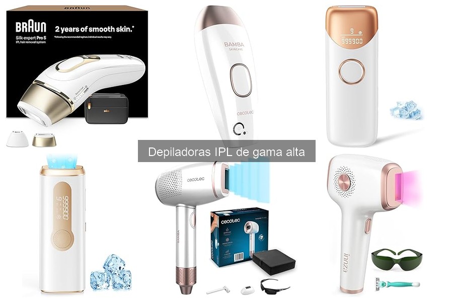 Mantenimiento y cuidado de depiladoras IPL de gama alta