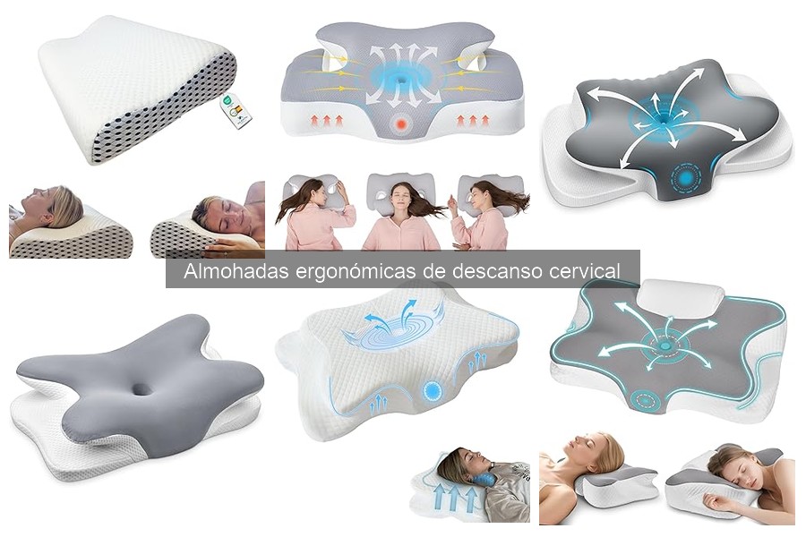 Mantenimiento y limpieza de almohadas cervicales ergonómicas
