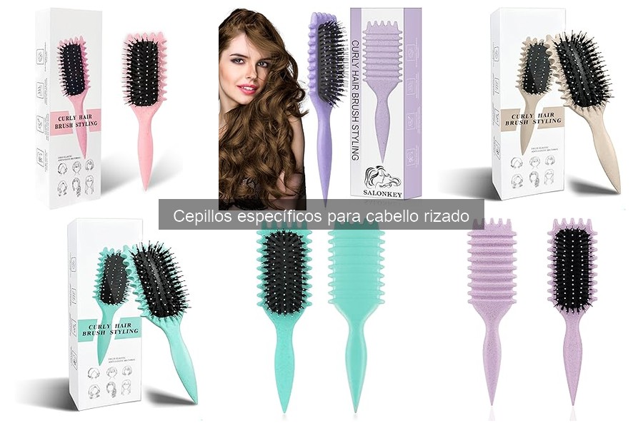 Mantenimiento y limpieza de cepillos para cabello rizado