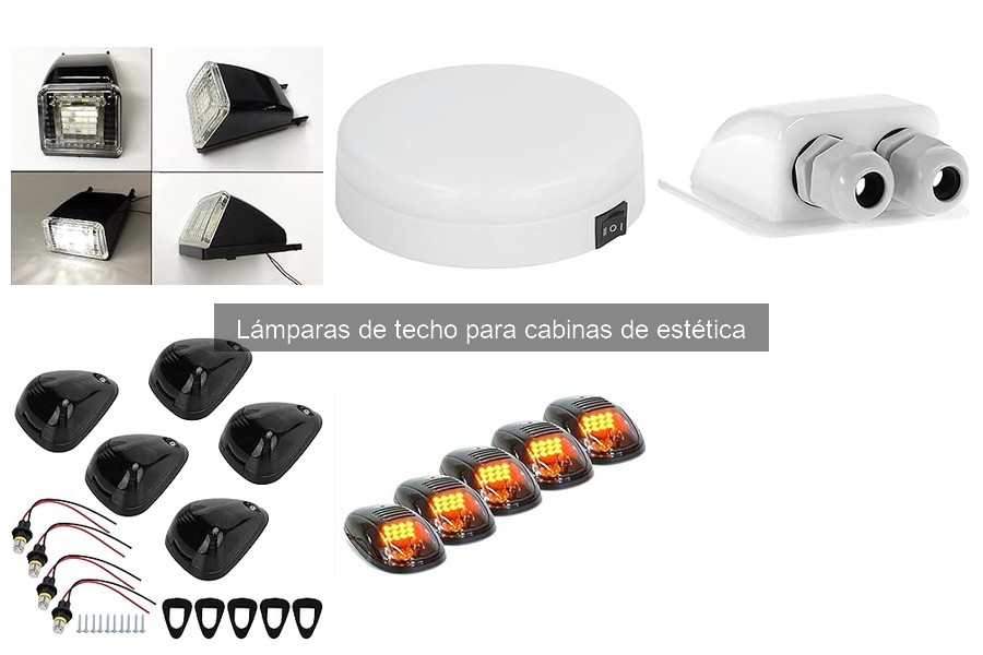 Mantenimiento y limpieza de lámparas de techo para estética