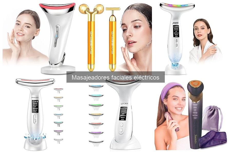 Masajeadores faciales eléctricos profesionales recomendados