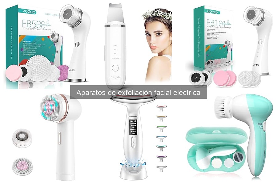 Mejores Aparatos de Exfoliación Facial Eléctrica para Piel Sensible