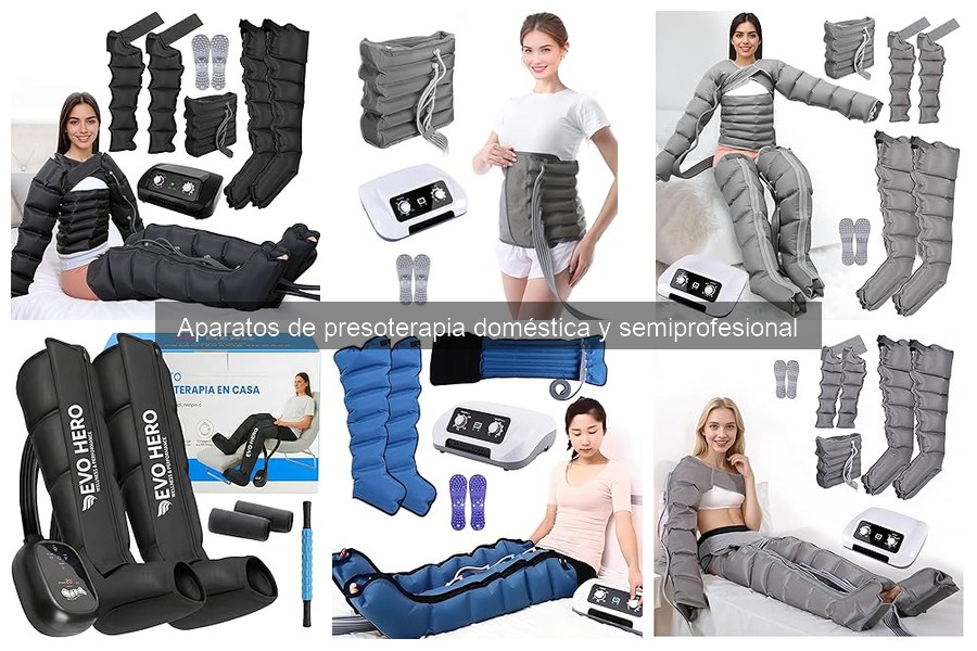 Mejores aparatos de presoterapia doméstica para tu hogar