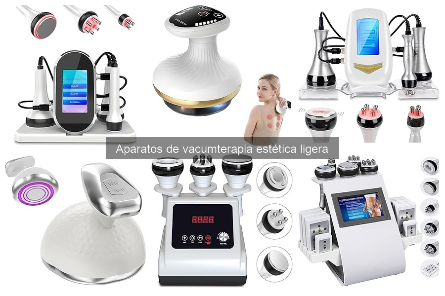 Mejores aparatos de vacumterapia estética ligera para casa