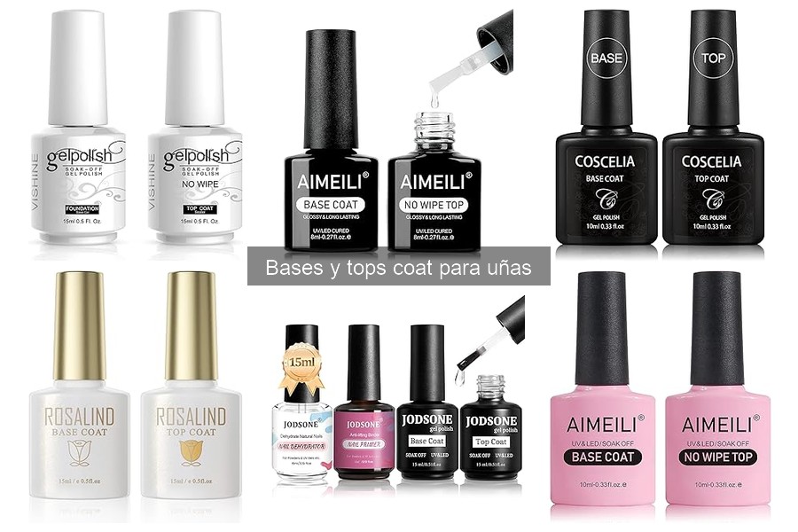 Mejores bases y tops coat para uñas débiles en 2023