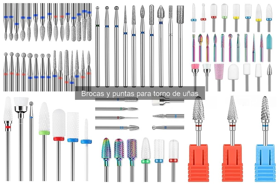 Mejores brocas y puntas para torno de uñas para principiantes