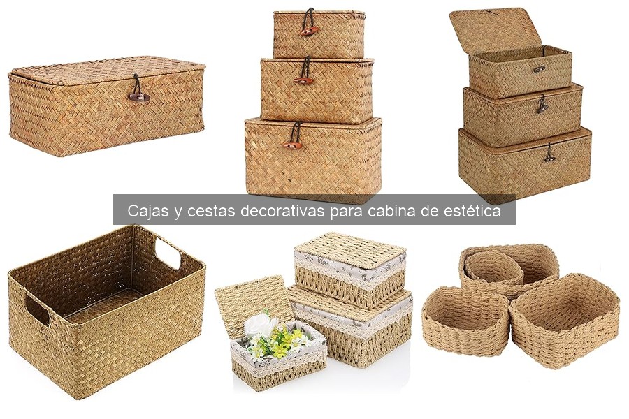 Mejores Cajas y Cestas Decorativas para Estética en 2023