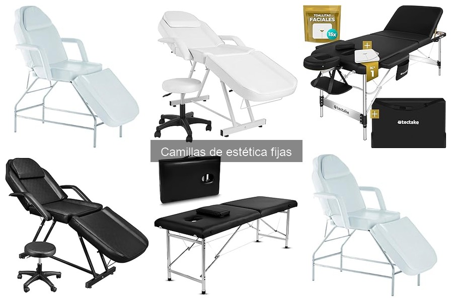 Mejores camillas de estética fijas para uso doméstico