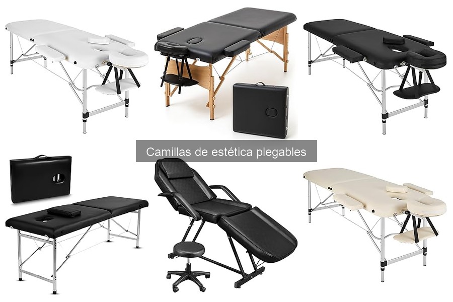Mejores camillas de estética plegables para profesionales