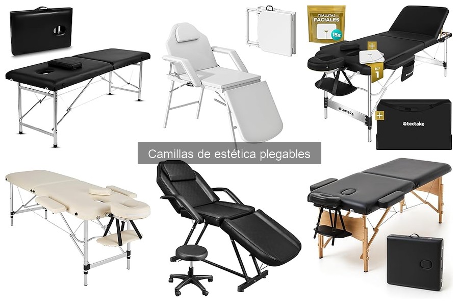 Mejores camillas de estética plegables para uso doméstico