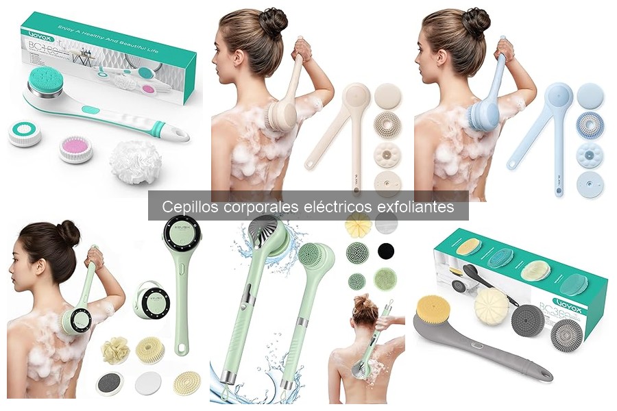 Mejores cepillos corporales eléctricos para piel sensible