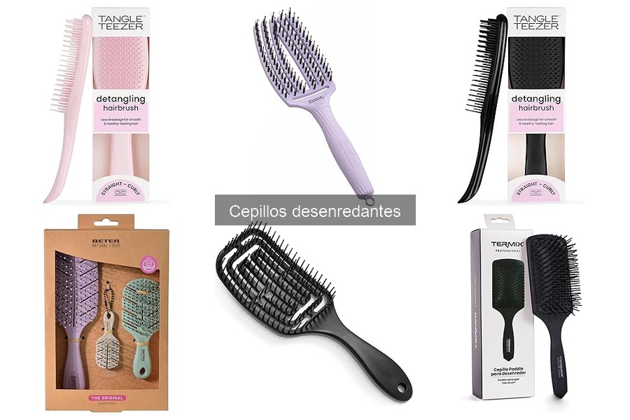 Mejores cepillos desenredantes para cabello rizado