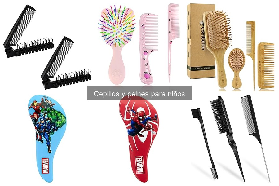 Mejores cepillos para desenredar el cabello de niños