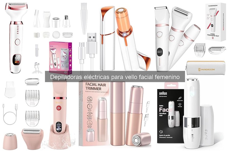 Mejores depiladoras eléctricas para vello facial: opiniones