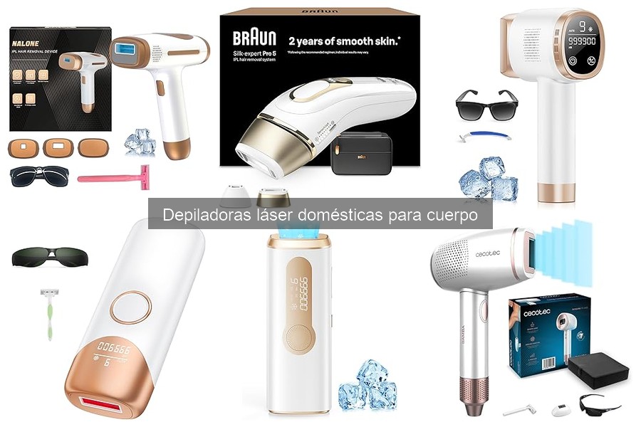 Mejores depiladoras láser para piel sensible: comparativa 2023