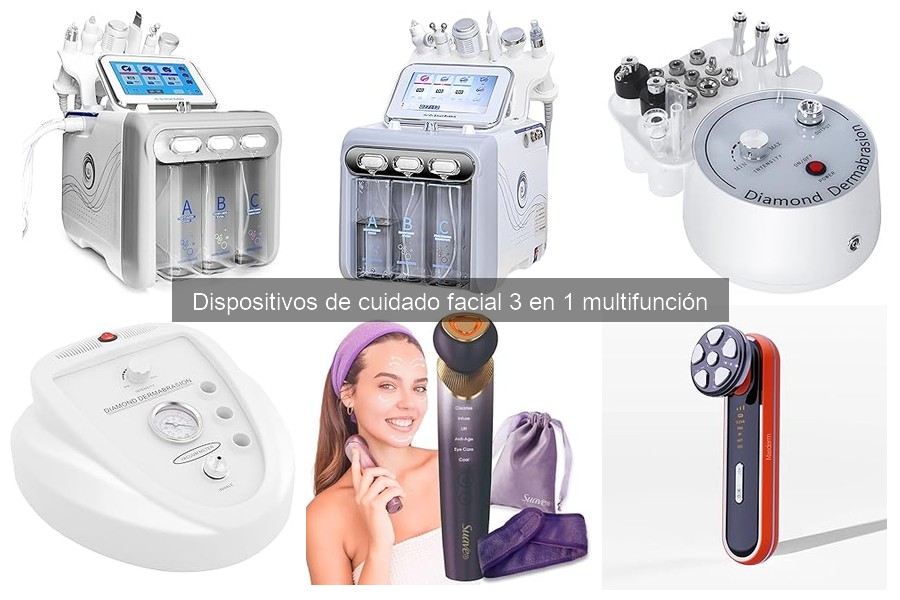 Mejores dispositivos de cuidado facial 3 en 1 para piel sensible