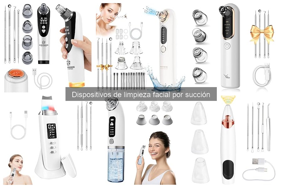 Mejores dispositivos de limpieza facial por succión para pieles sensibles