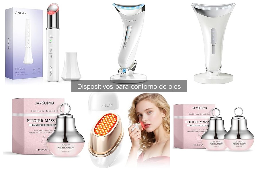 Mejores dispositivos para contorno de ojos contra bolsas y ojeras