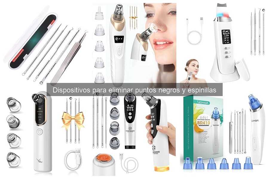 Mejores dispositivos para eliminar puntos negros en pieles sensibles