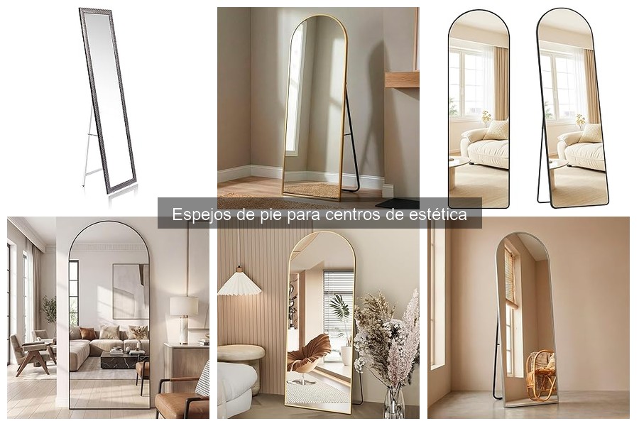 Mejores espejos de pie para centros de estética en 2023