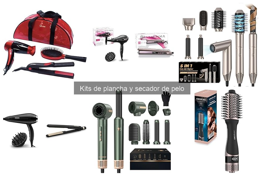** Mejores Kits de Plancha y Secador para Profesionales de Estética