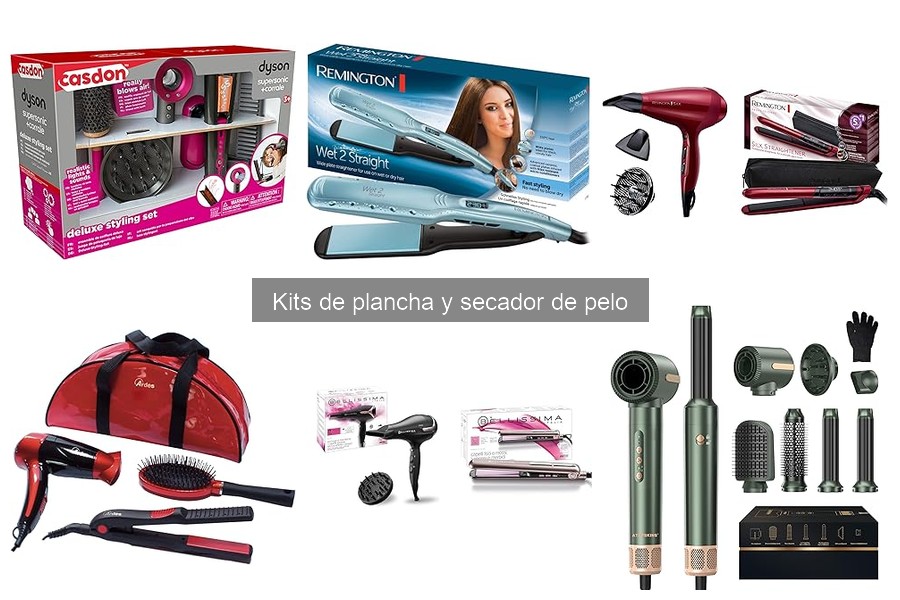 Mejores kits de plancha y secador para uso doméstico