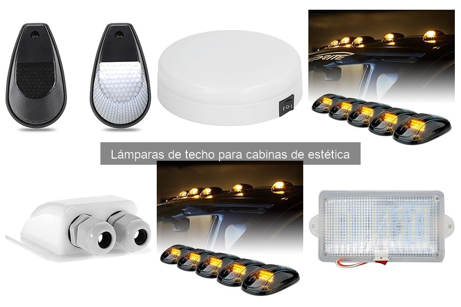Mejores lámparas de techo para cabinas de estética por presupuesto