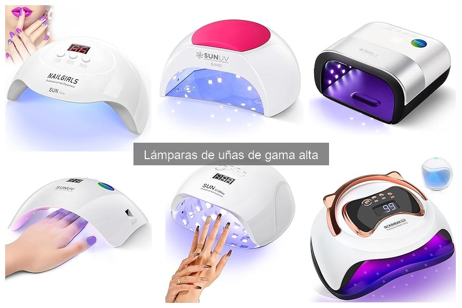 Mejores lámparas de uñas de gama alta para profesionales