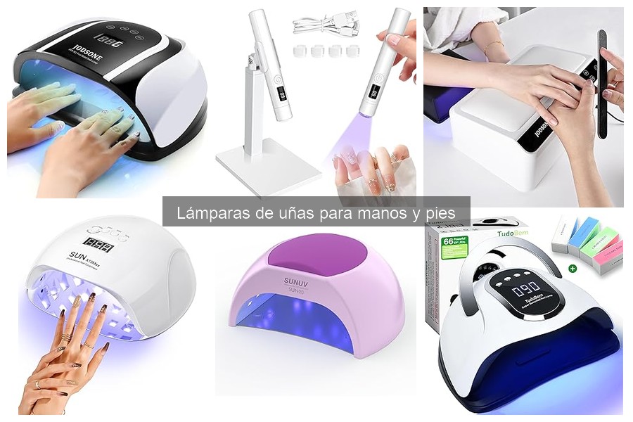 Mejores lámparas de uñas para uso doméstico | Comparativa