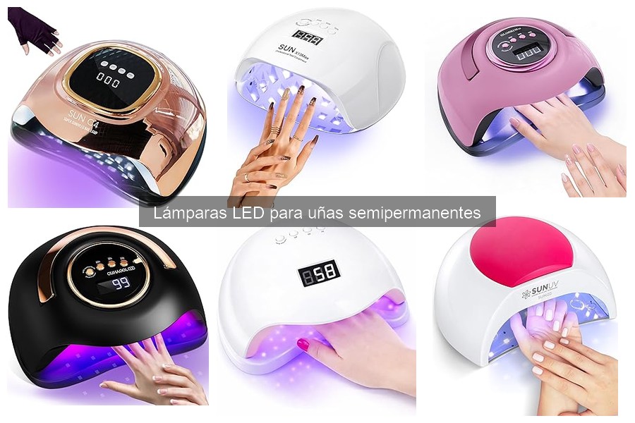 Mejores lámparas LED para uñas semipermanentes en 2023