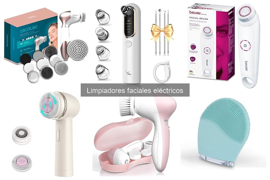 Mejores limpiadores faciales eléctricos para piel sensible