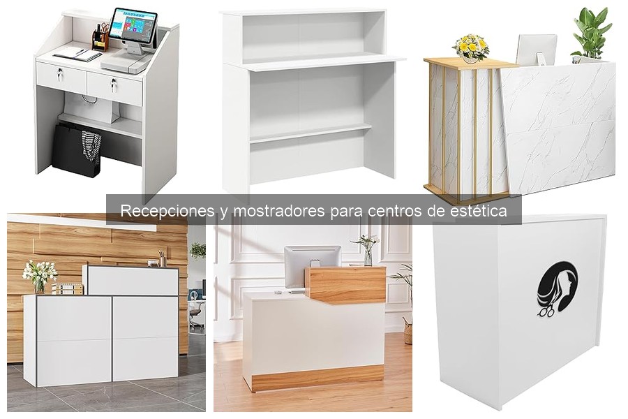 Mejores lugares para comprar mostradores de estética