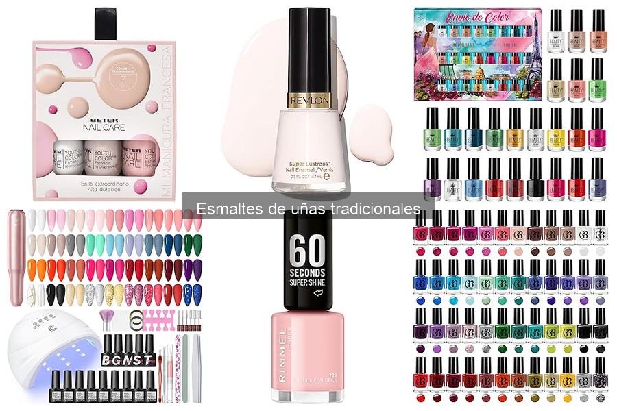 Mejores marcas de esmaltes de uñas tradicionales para cada usuario