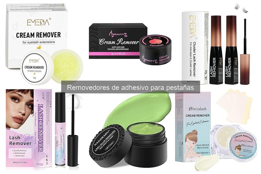 Mejores marcas de removedores de adhesivo para pestañas