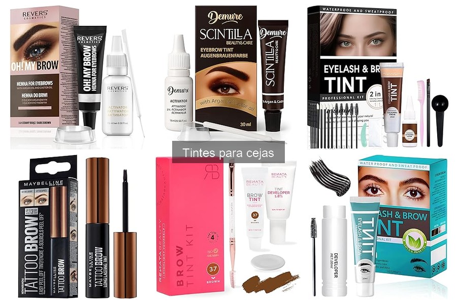 Mejores marcas de tintes para cejas en 2023