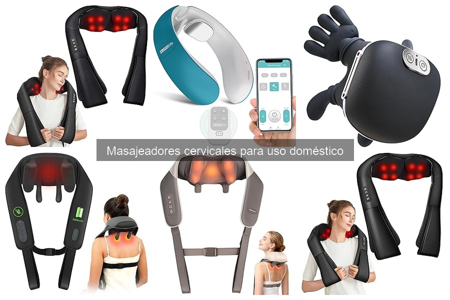 Mejores masajeadores cervicales: guía de compra y consejos