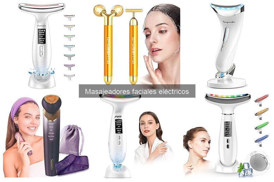Mejores masajeadores faciales eléctricos para pieles sensibles