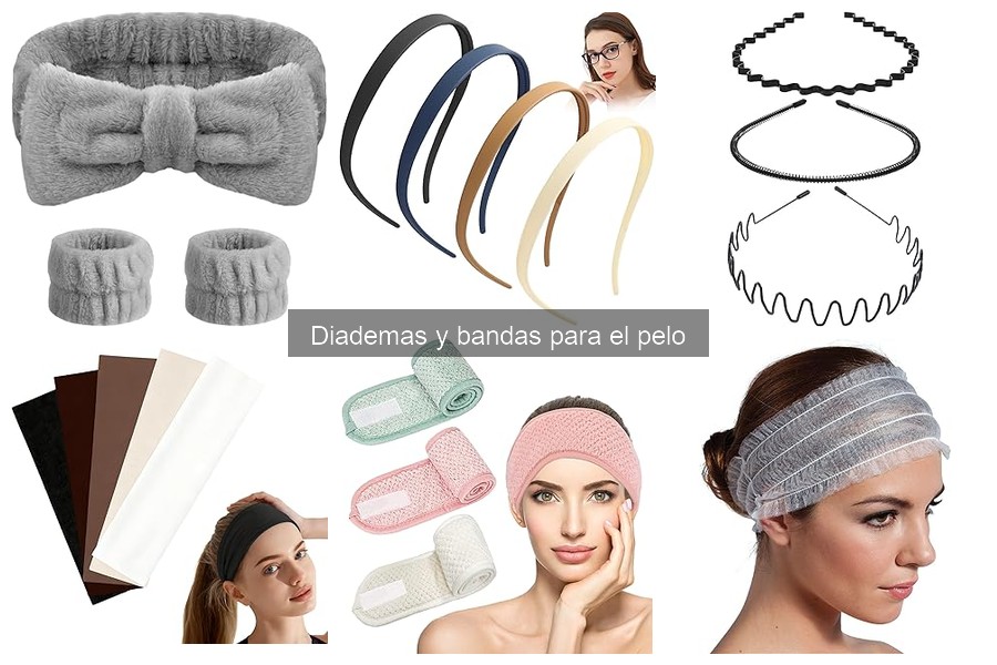 Mejores materiales para diademas y bandas para el pelo