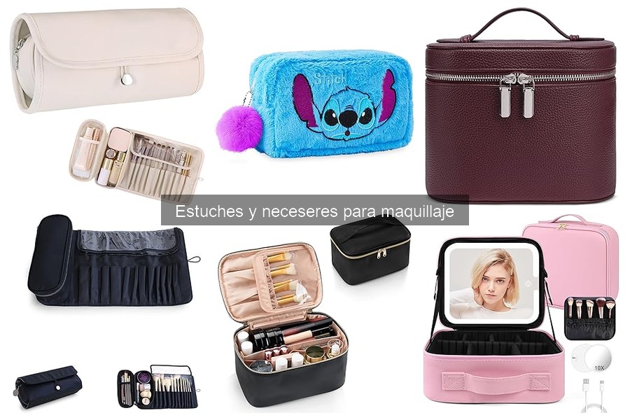 Mejores materiales para estuches y neceseres de maquillaje