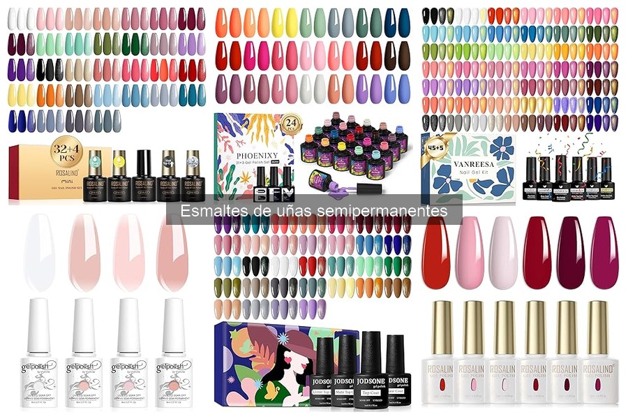 Mejores ofertas en esmaltes semipermanentes 2023