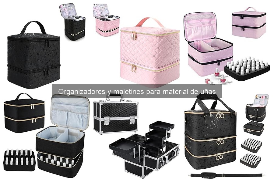 Mejores ofertas en maletines para material de uñas