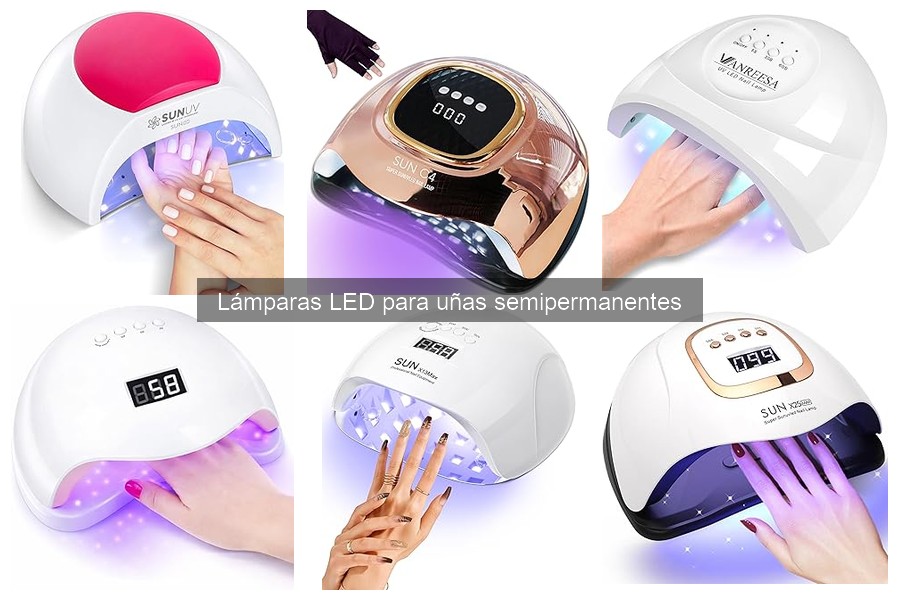 Mejores Ofertas y Descuentos en Lámparas LED para Uñas