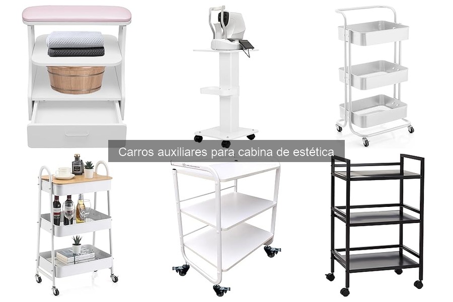 Mejores ofertas y precios de carros auxiliares para estética
