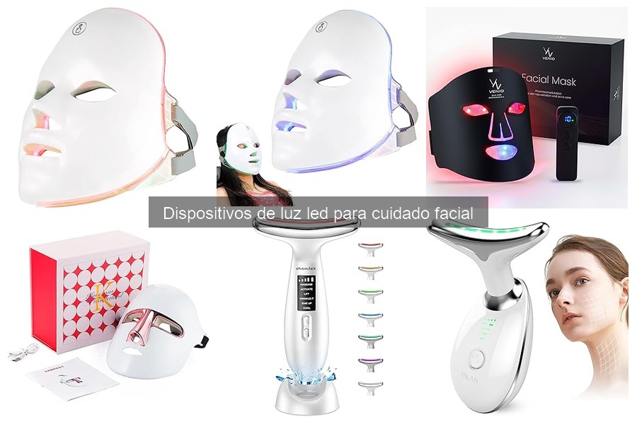 Mejores ofertas y precios de dispositivos LED para cuidado facial