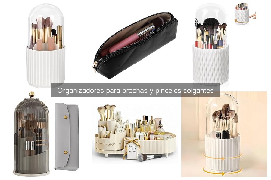 Mejores organizadores colgantes para brochas y pinceles 2023