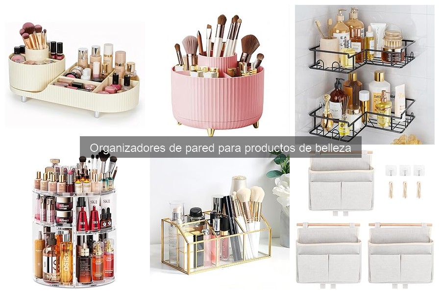 Mejores organizadores de pared para productos de belleza 2023