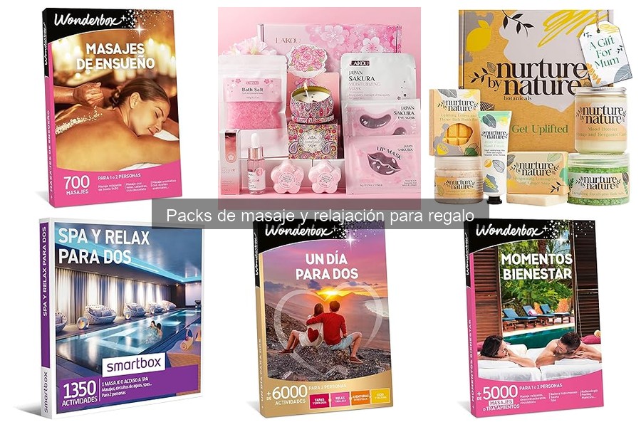 Mejores Packs de Masaje para Regalar en 2024